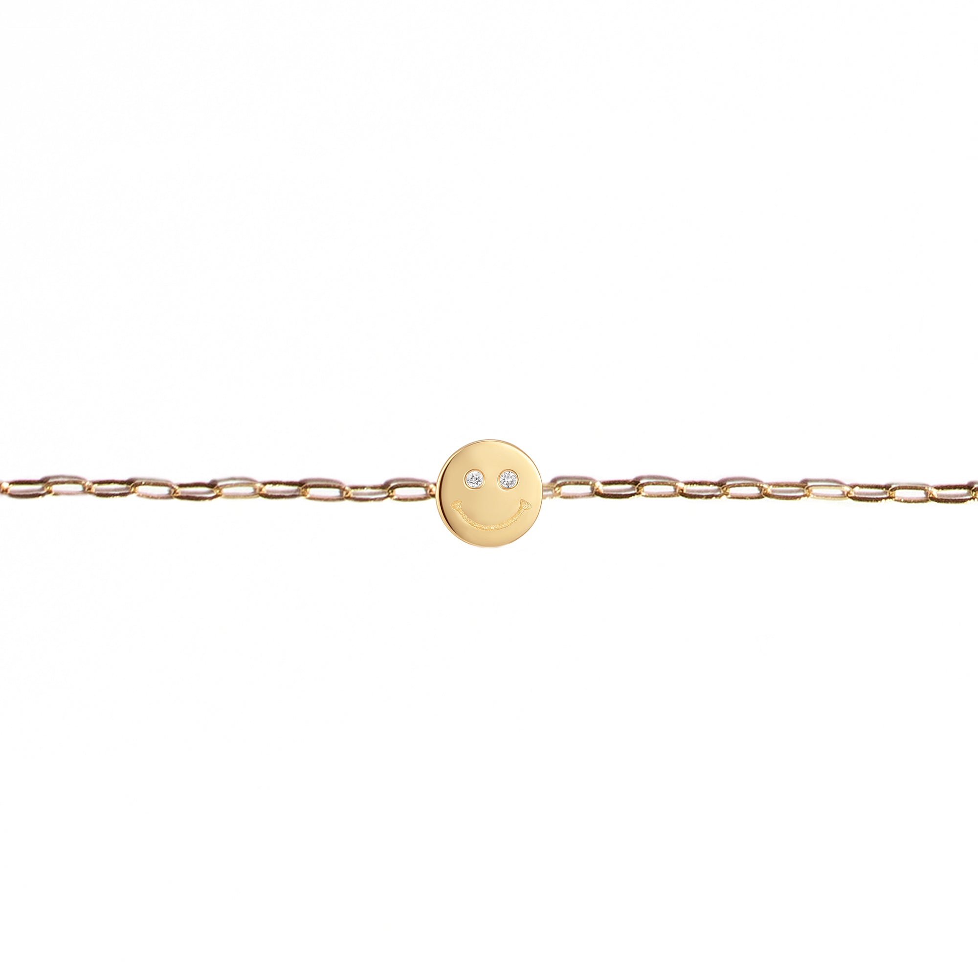 Permanent Bracelet With Slider Yellow Gold