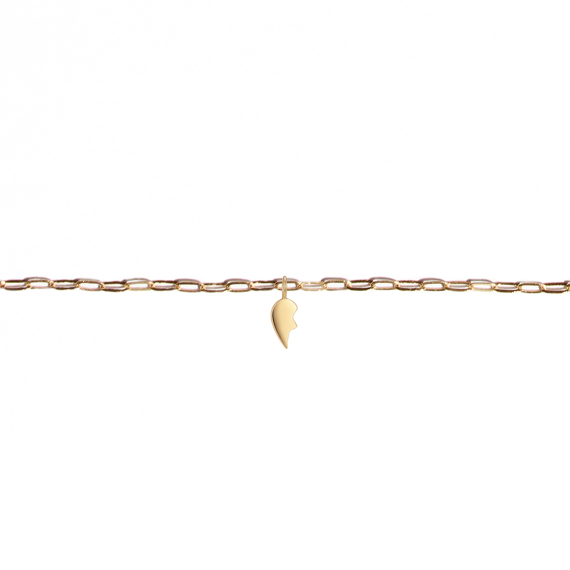 Permanent Bracelet With Slider Yellow Gold