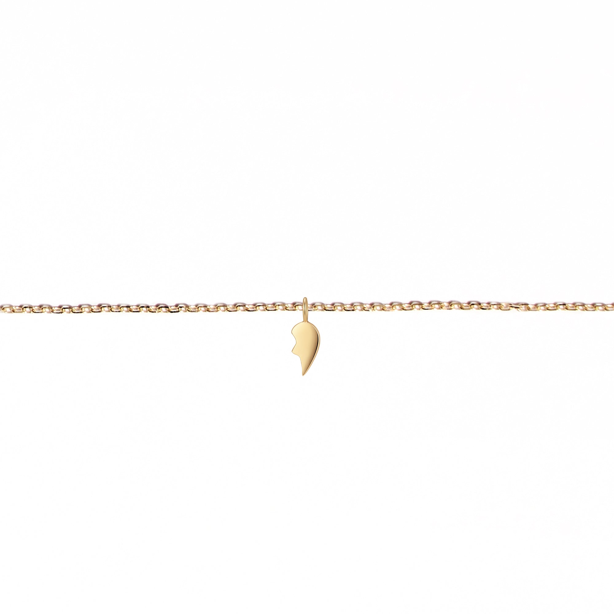 Permanent Bracelet With Slider Yellow Gold