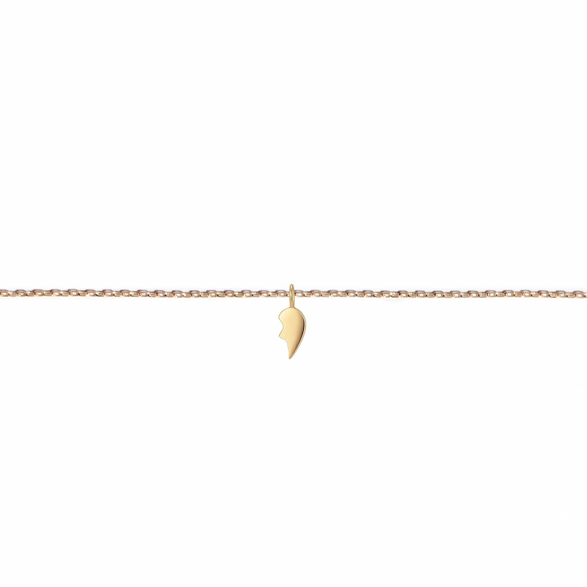 Permanent Bracelet With Slider Yellow Gold