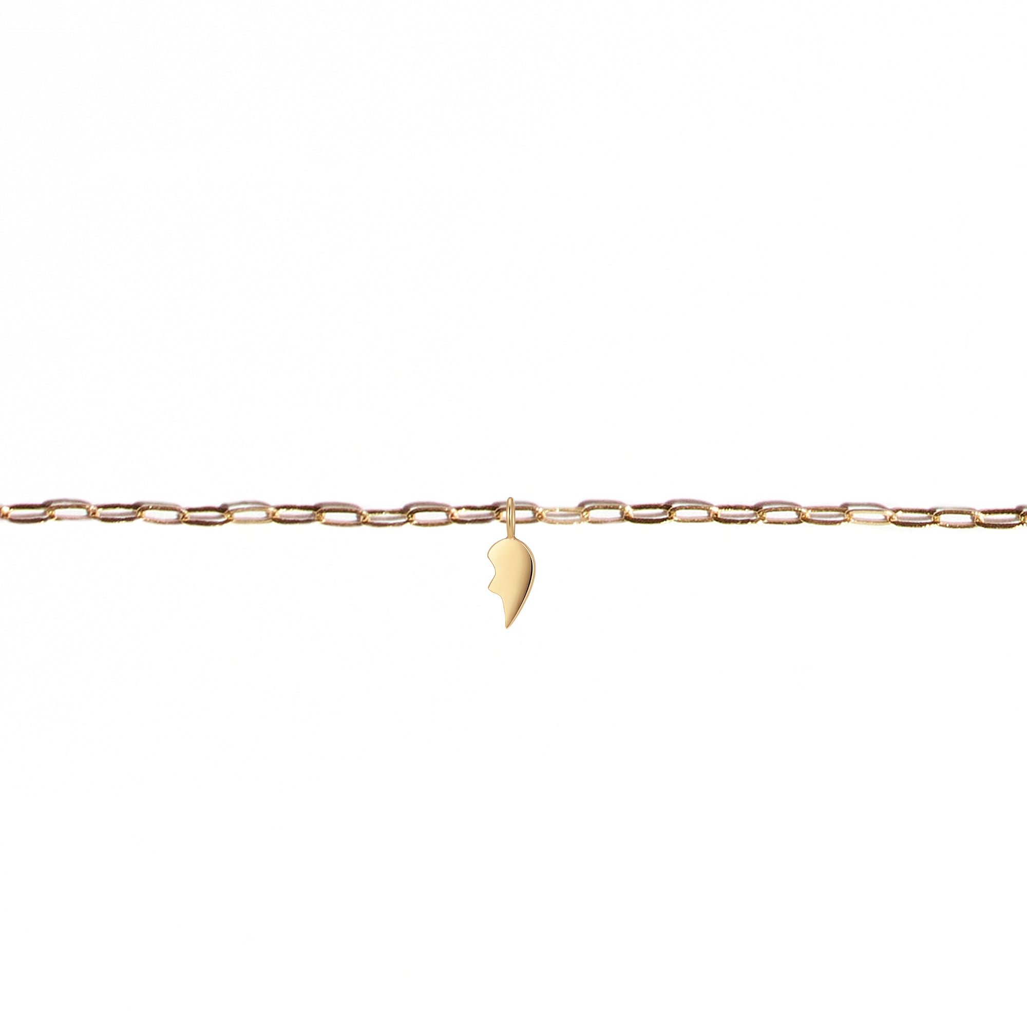 Permanent Bracelet With Slider Yellow Gold