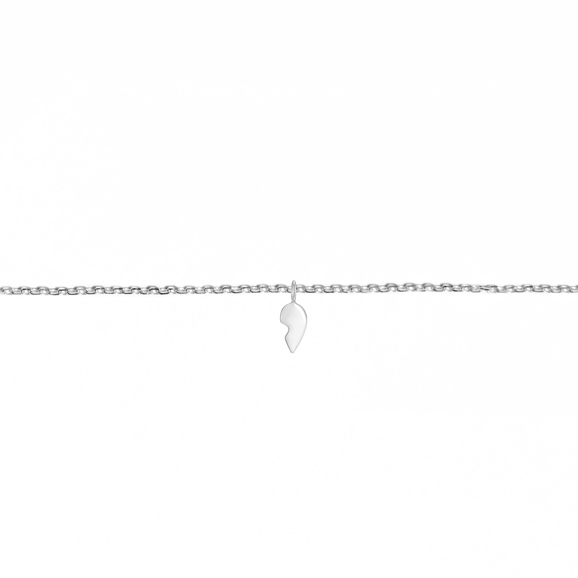 Permanent Bracelet With Slider White Gold