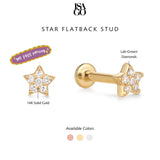 Star Flatback Stud