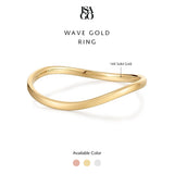 Wave Gold Ring