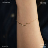 Wavy Diamond Bracelet