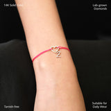 Diamond Letter Pendant