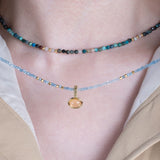 Isago Archive Kalung Wanita Muse Chrysocolla Amulet Necklace