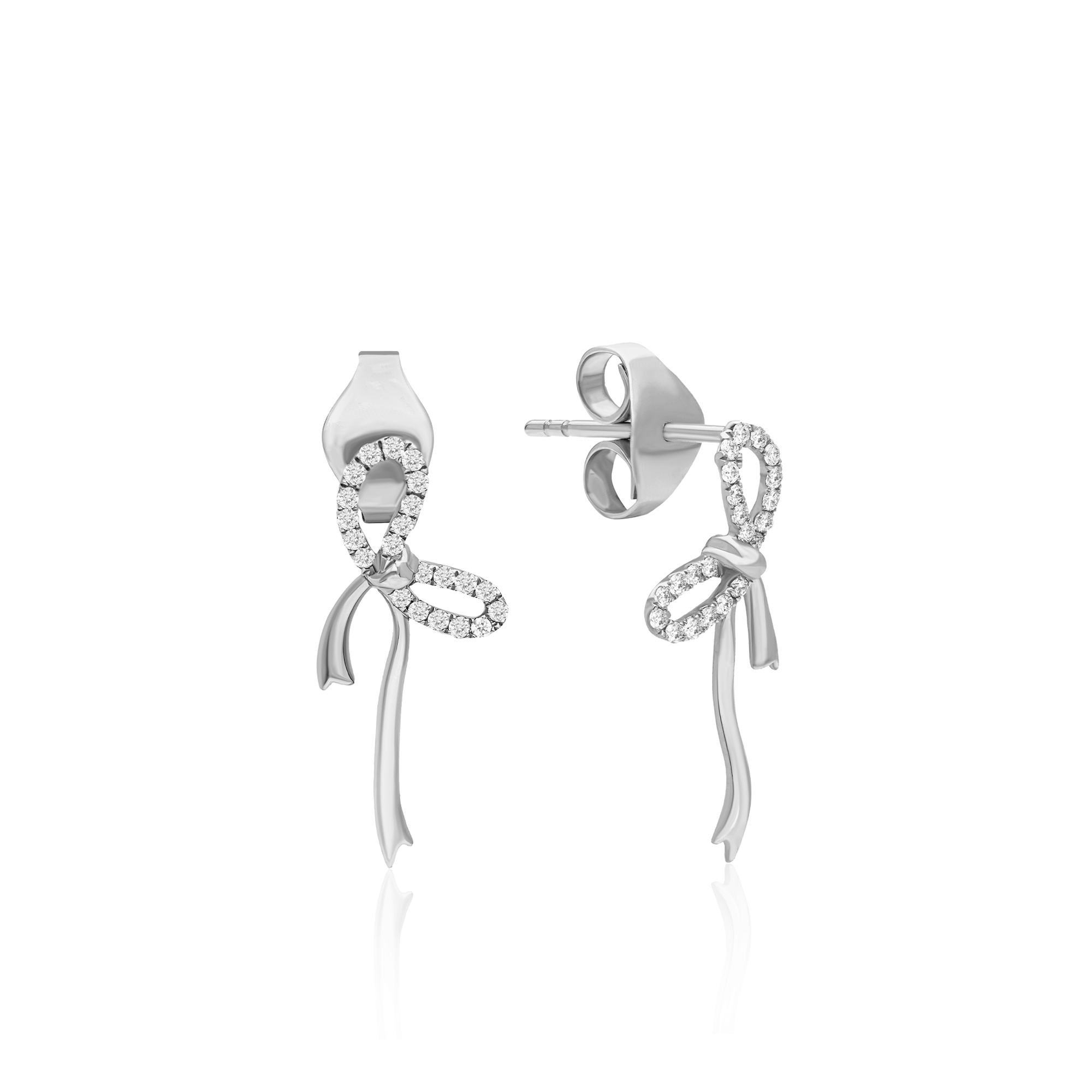 Ribbon Twist Studs