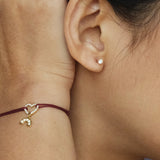EVERYDAY LUXE BUNDLE Heart Pavé Link Bracelet + Rainbow Arch Pendant + Mini Round Diamond Flatback