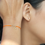 EVERYDAY LUXE BUNDLE Carabiner Lock Link Bracelet + Rainbow Arch Pendant + Mini Round Diamond Flatback