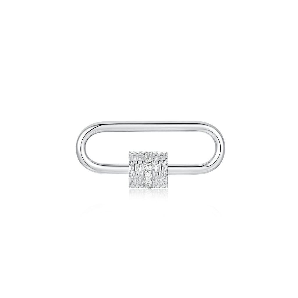 Carabiner Pave Link