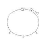 Starry Round Diamond Bracelet