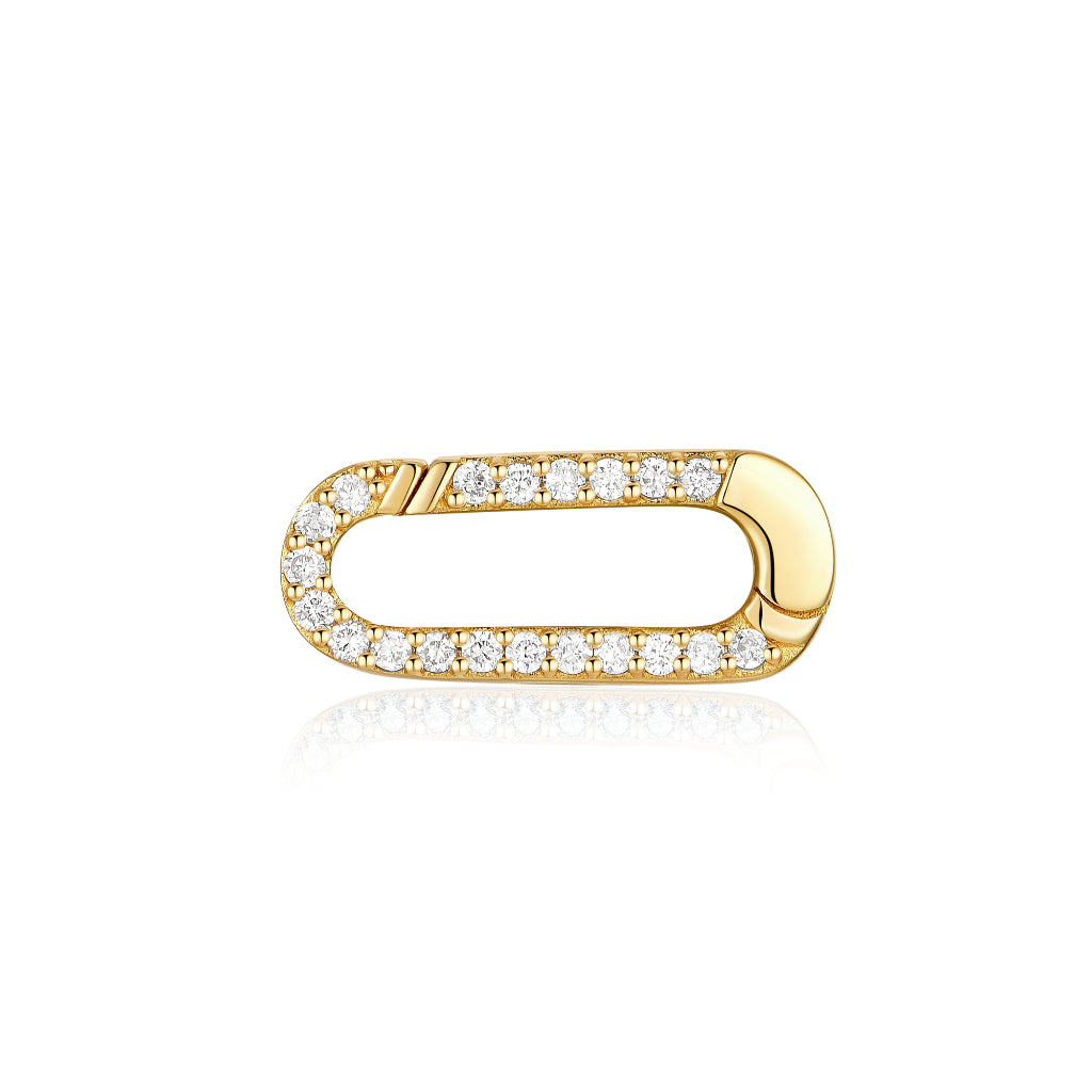 Push Pave Link Bracelet