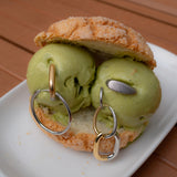 Isago Studio Anting Wanita Ever Metal Oval Hoop Earrings
