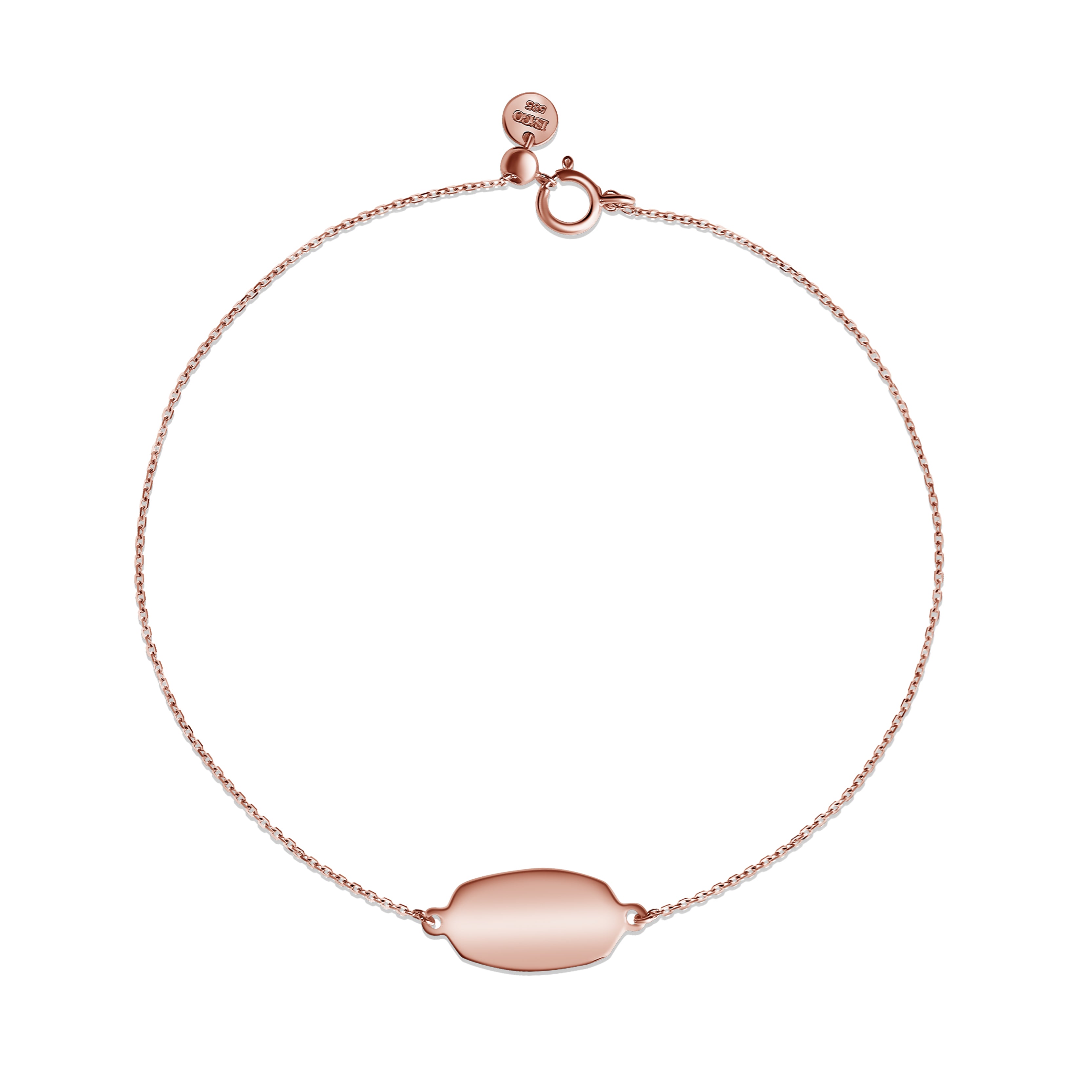 Engravable Elongated Bracelet