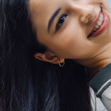 Isago Studio Anting Wanita Ever Metal Small Hoop Earrings